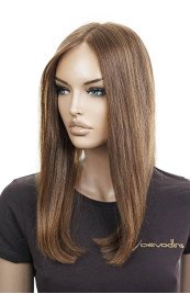 Накладка з натурального волосся Brown 176