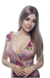 Натуральный парик блонд Gold 01A