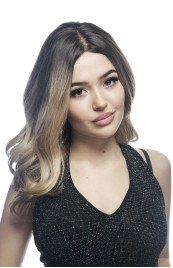 Натуральна перука блонд Gold 13