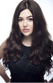 Натуральна  довга коричнева перука Dark 16