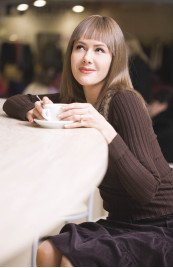 Натуральна русява довга перука Brown 39