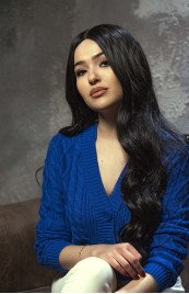 Натуральный черный длинный парик Dark 154