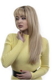 Натуральна перука блонд Gold 165A