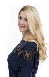 Натуральна перука блонд Gold 165