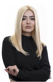 Натуральна перука блонд Gold 208