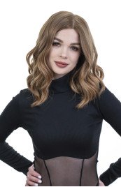 Натуральный парик блонд Gold 239A