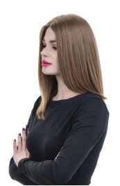 Натуральный парик блонд Gold 239A