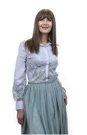 Натуральна русява перука з чубчиком Voevodins Brown 272