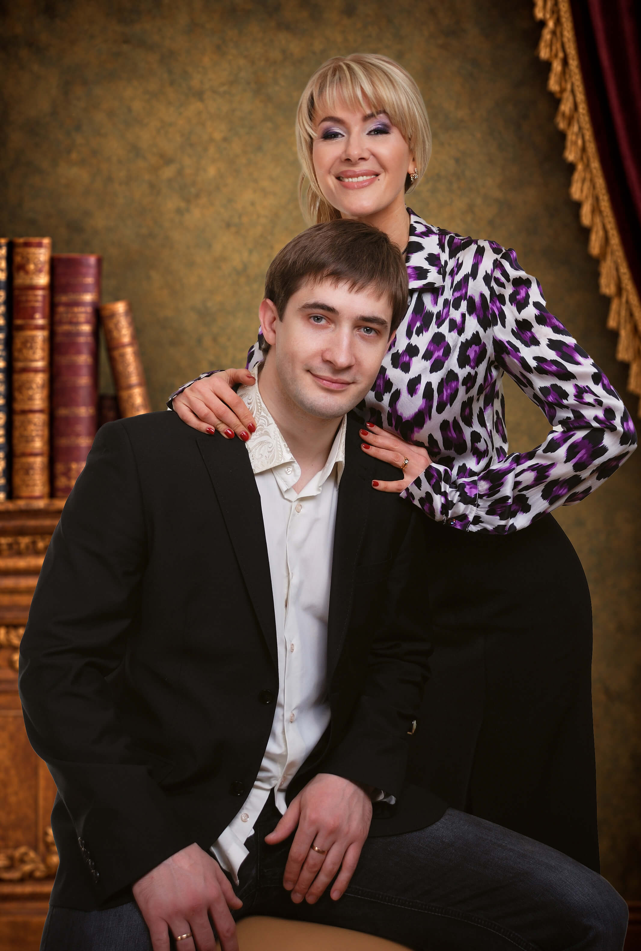 Наталія та Максим Воєводіни у 2011 році