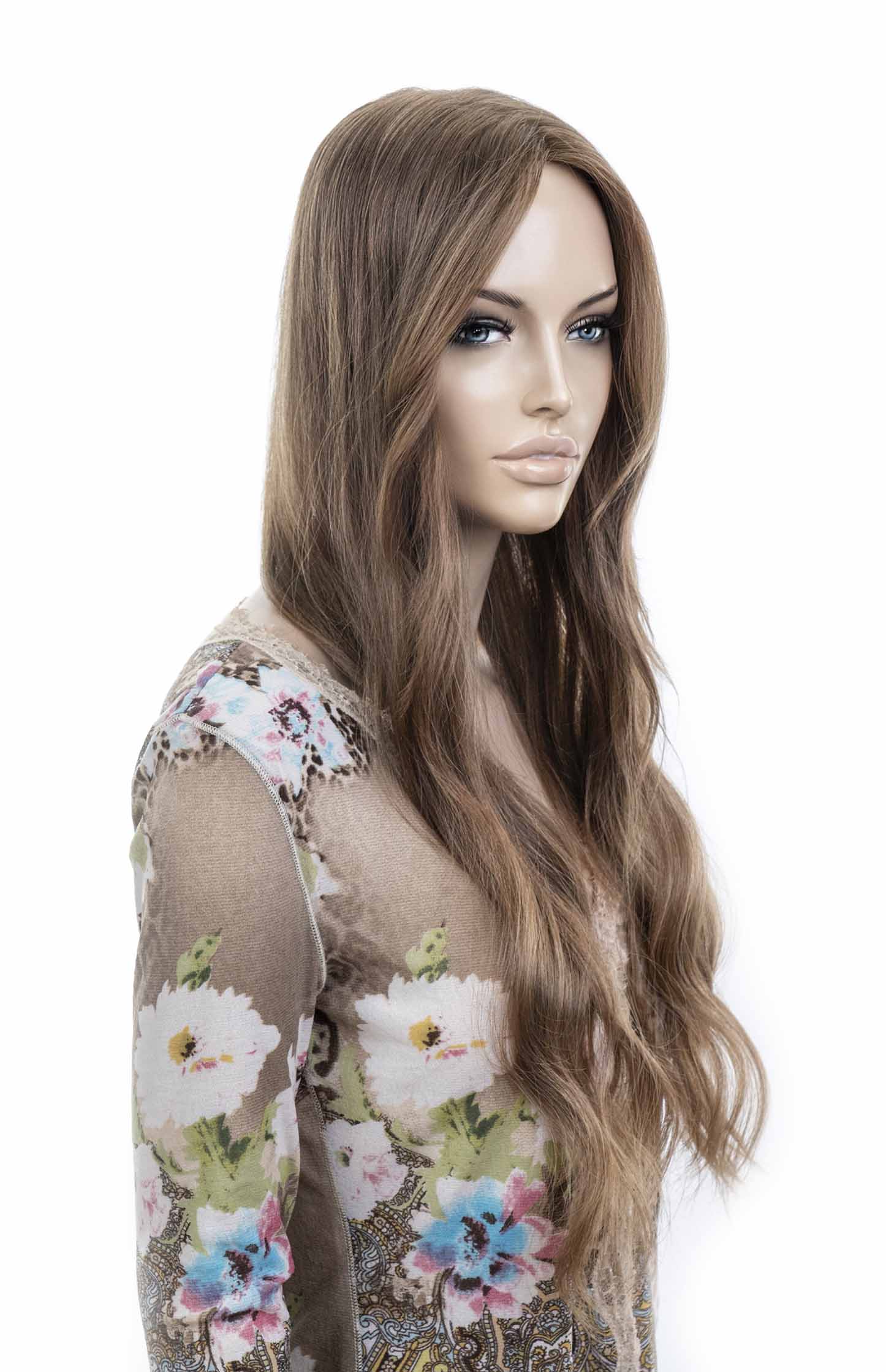 Накладка з натурального волосся Light Brown 210