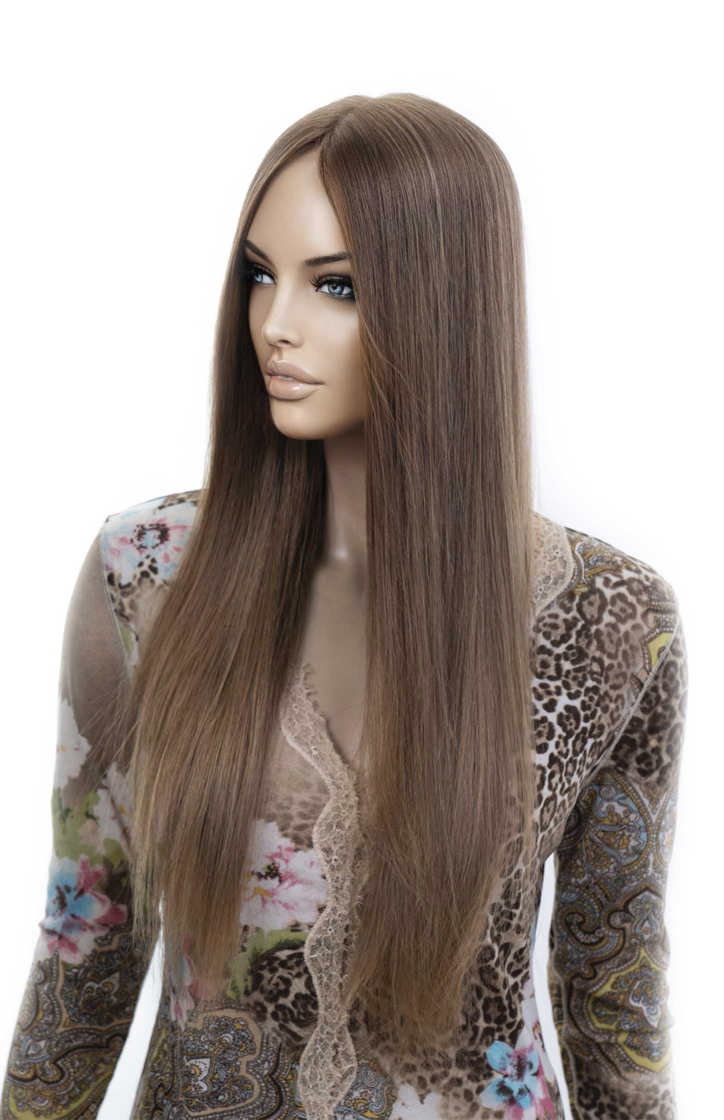 Накладка из натуральных волос Light Brown 238