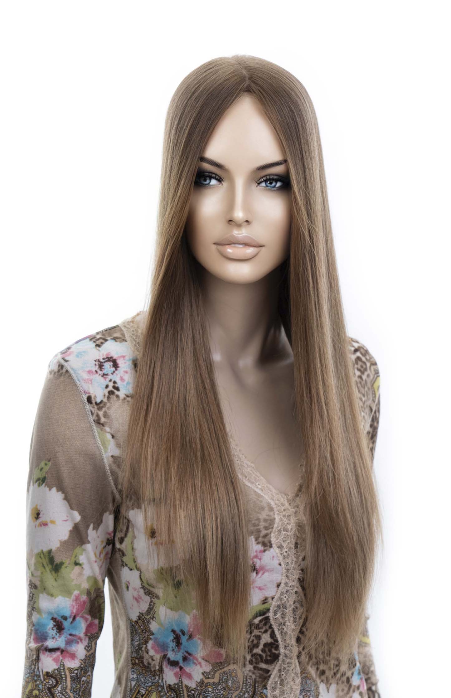 Накладка из натуральных волос Light Brown 238